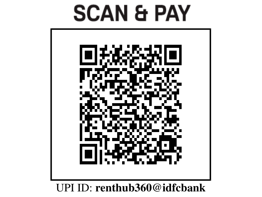 UPI QR code for RentHub360 (IDFC FIRST Bank)